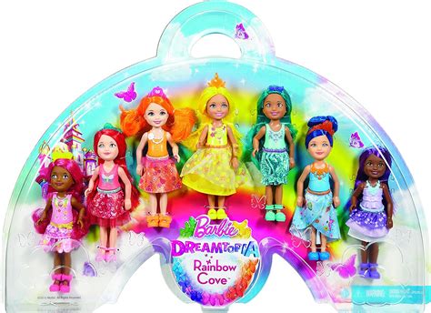 dreamtopia barbie set|barbie dreamtopia 7 doll set.